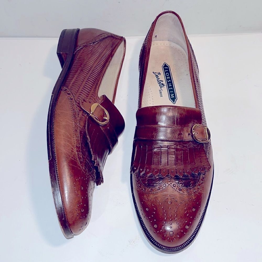 Florsheim Barletta series brown leather shoes